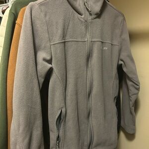 Columbia Gray Fleece Jacket